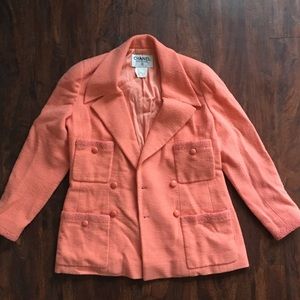 Chanel Boutique Wool Blend Blazer